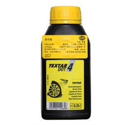 泰明顿 TEXTAR 刹车油 制动液 DOT4 250ML英国原装进口 干沸点270 湿沸点163 润滑油产品图片3